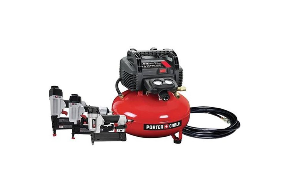 6 Gal. Air Compressor 3 Tool Combo kit (16 Ga., 18 Ga., & 23 Ga guns)