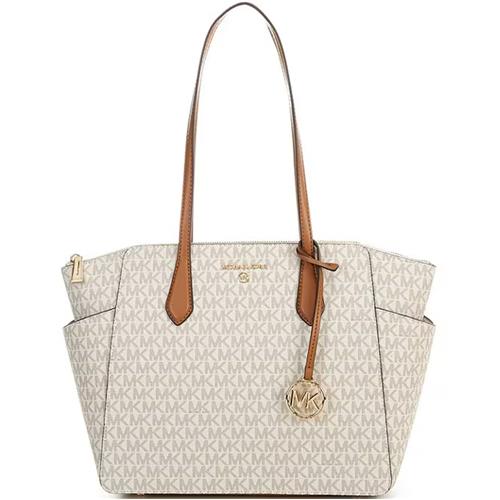 MICHAEL KORS MARILYN vanilla ハンドバッグ Rent-To-Own Michael Kors Marilyn Signature Medium Top Zip