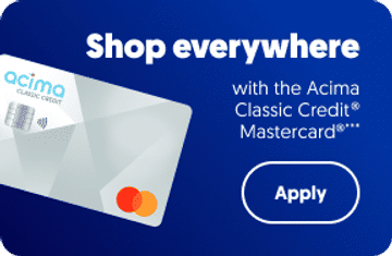 Shop everywhere with the Acima Classic Credit® Mastercard®