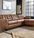 Signature Design by Ashley Baskove 2-Piece Sectional with Chaise-Auburn