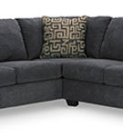 Signature Design by Ashley Ambrielle 2-Piece Sectional-Gunmetal