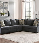 Signature Design by Ashley Ambrielle 3-Piece Sectional-Gunmetal