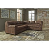 Signature Design by Ashley Bladen 3-Piece Sectional-Coffee