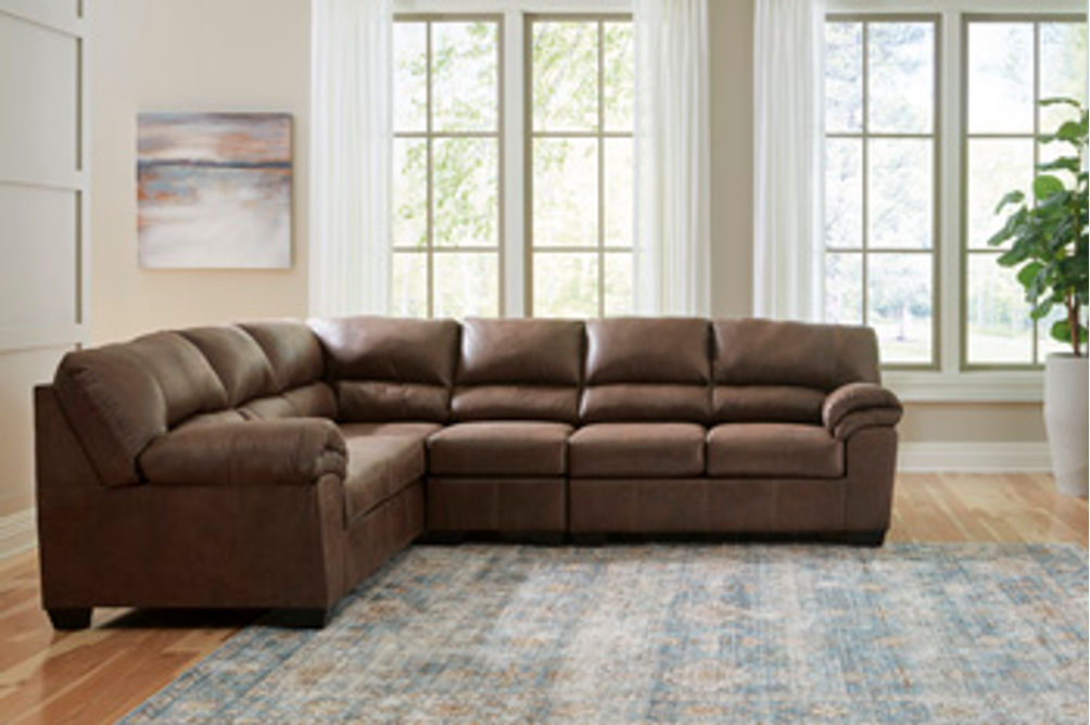 Signature Design by Ashley Bladen 3-Piece Sectional-Coffee