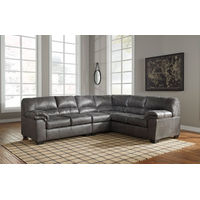 Signature Design by Ashley Bladen 3-Piece Sectional-Slate