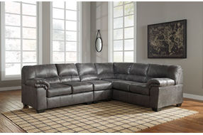 Signature Design by Ashley Bladen 3-Piece Sectional-Slate