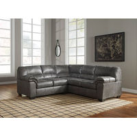 Signature Design by Ashley Bladen 2-Piece Sectional-Slate