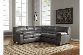 Signature Design by Ashley Bladen 2-Piece Sectional-Slate