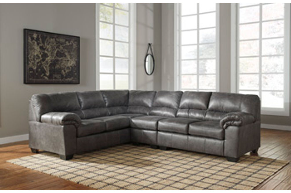 Signature Design by Ashley Bladen 3-Piece Sectional-Slate