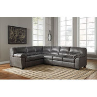 Signature Design by Ashley Bladen 3-Piece Sectional-Slate