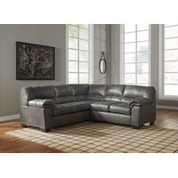 Signature Design by Ashley Bladen 2-Piece Sectional-Slate