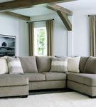 Signature Design by Ashley Creswell 2-Piece Sectional with Chaise-Stone