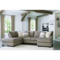 Signature Design by Ashley Creswell 2-Piece Sectional with Chaise-Stone