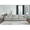 Signature Design by Ashley Sophie 3-Piece Sectional Sofa-Gray