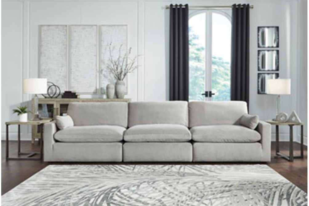 Signature Design by Ashley Sophie 3-Piece Sectional Sofa-Gray
