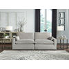 Signature Design by Ashley Sophie 2-Piece Sectional Loveseat-Gray