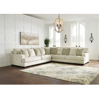 Signature Design by Ashley Rawcliffe 3-Piece Sectional-Parchment