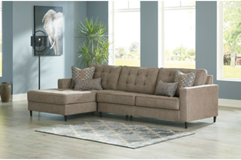 Signature Design by Ashley Flintshire 2-Piece Sectional with Chaise-Auburn