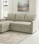 Signature Design by Ashley Kerle 2-Piece Sectional with Pop Up Bed-Fog