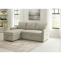 Signature Design by Ashley Kerle 2-Piece Sectional with Pop Up Bed-Fog