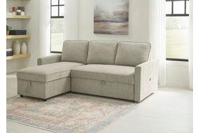 Signature Design by Ashley Kerle 2-Piece Sectional with Pop Up Bed-Fog