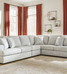 Signature Design by Ashley Playwrite 4-Piece Sectional-Gray