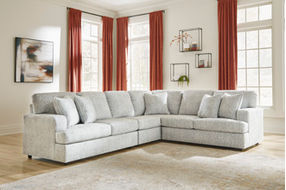 Signature Design by Ashley Playwrite 4-Piece Sectional-Gray