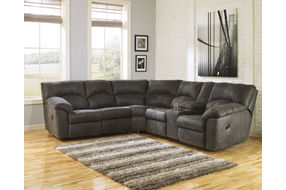 Signature Design by Ashley Tambo 2-Piece Reclining Sectional-Pewter