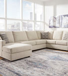 Signature Design by Ashley Edenfield 3-Piece Sectional with Chaise-Linen