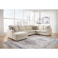 Signature Design by Ashley Edenfield 3-Piece Sectional with Chaise-Linen