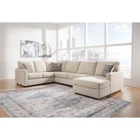 Signature Design by Ashley Edenfield 3-Piece Sectional with Chaise-Linen