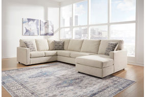 Signature Design by Ashley Edenfield 3-Piece Sectional with Chaise-Linen