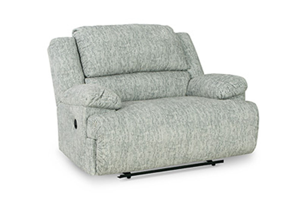 Signature Design by Ashley McClelland Oversized Recliner-Gray