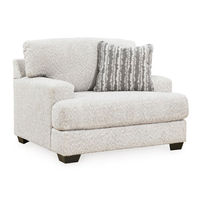 Signature Design by Ashley Brebryan Oversized Chair-Flannel