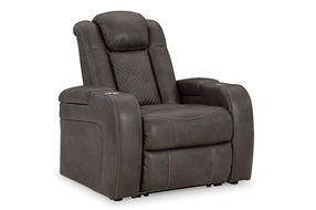 Signature Design by Ashley Fyne-Dyme Power Recliner-Shadow