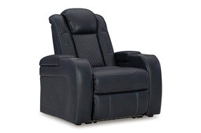 Signature Design by Ashley Fyne-Dyme Power Recliner-Sapphire