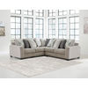 Benchcraft Ardsley 3-Piece Sectional-Pewter