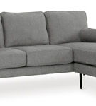 Signature Design by Ashley Hazela Sofa Chaise-Charcoal