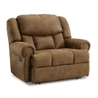 Signature Design by Ashley Boothbay Oversized Recliner-Auburn