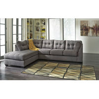 Benchcraft Maier 2-Piece Sectional with Chaise-Charcoal