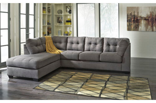 Benchcraft Maier 2-Piece Sectional with Chaise-Charcoal