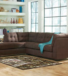 Benchcraft Maier 2-Piece Sectional with Chaise-Walnut