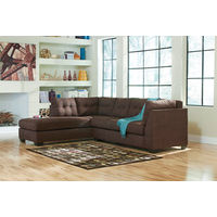 Benchcraft Maier 2-Piece Sectional with Chaise-Walnut