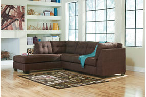 Benchcraft Maier 2-Piece Sectional with Chaise-Walnut