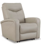 Signature Design by Ashley Ryversans Power Recliner-Dove Gray