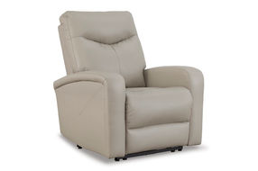 Signature Design by Ashley Ryversans Power Recliner-Dove Gray