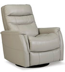 Signature Design by Ashley Riptyme Swivel Glider Recliner-Dove Gray