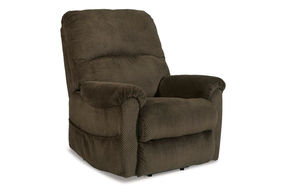 Signature Design by Ashley Shadowboxer Power Lift Recliner-Chocolate