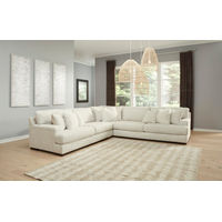 Signature Design by Ashley Zada 3-Piece Sectional-Ivory