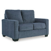 Signature Design by Ashley Rannis Twin Sofa Sleeper-Navy